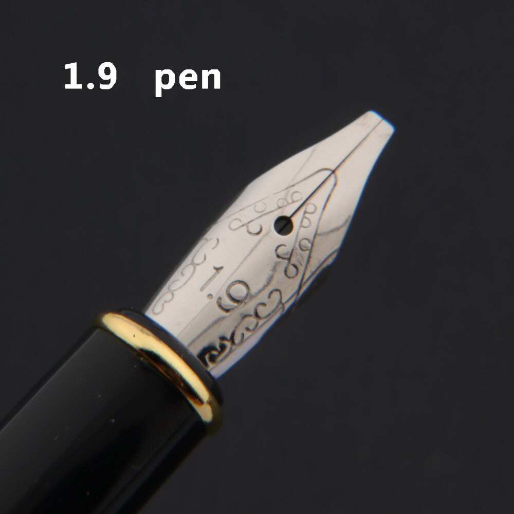 metal parallel Fountain Pen red golden 388 copperplate calligraphy Gothic art body art Flat Stationery Office school supplies: 1.9 pen