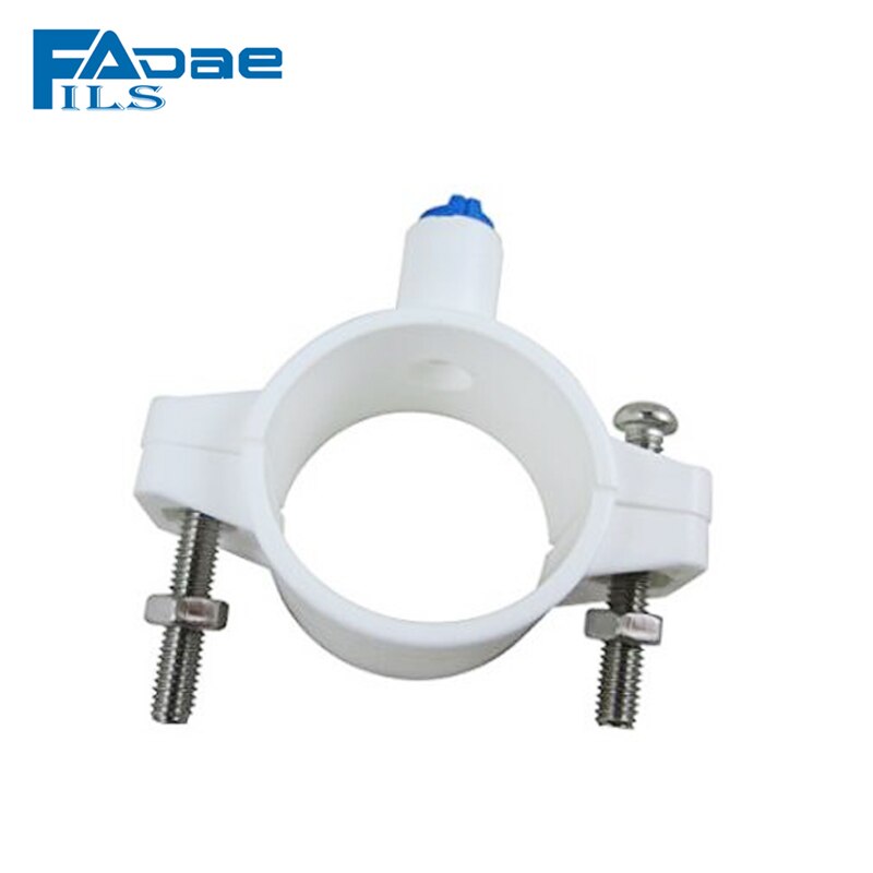 1/4" Quick Connect Drain Saddle Valve for RO Water Reverse Osmosis System