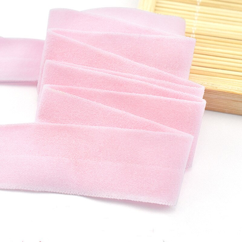 20mm Fold Over Rubber Band Multirole Fabric Spandex 2cm Elastic Bands Tape Garment For Pants Sewing Accessories 5yards
