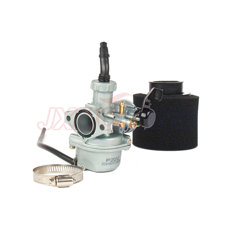 Carburateur PZ22 22mm et filtre à Air 38mm, pour Keihin 125cc KAYO Apollo Bosuer xmotos Kandi dirt/pit bikes monkey ATV: Car with black