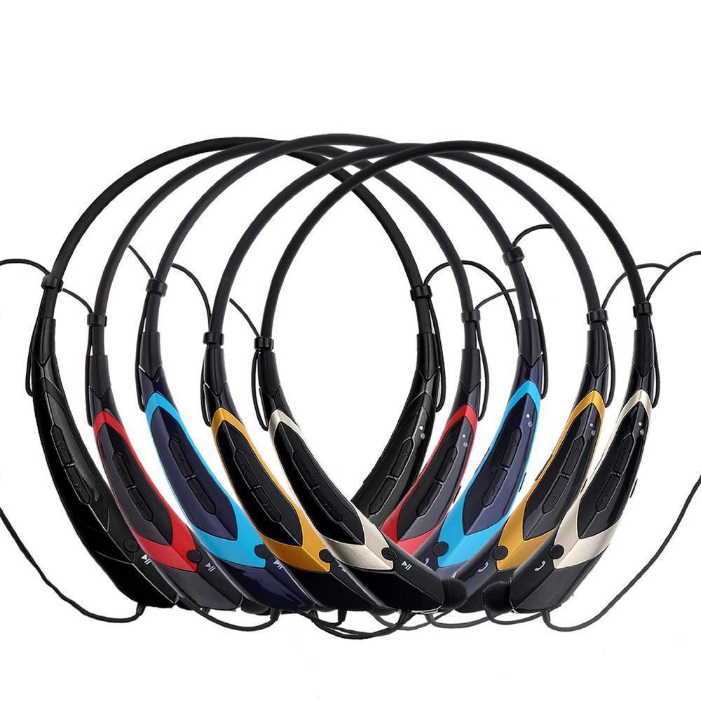 Sports Bluetooth Headset HBS760 Wireless Stereo Neck Hanging Bluetooth Headset V4.1 Headphone Neck Hanging High Fidelity Call