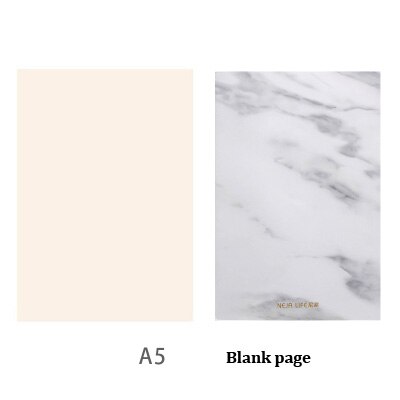 Nordic Style Stationery Marble Soft Cover A5/B5 Notebook Paper Notepad Diary Journal Office School Travelers Drawing