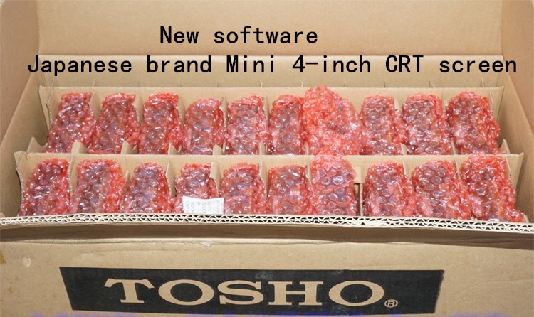 Micro 4-inch CRT black-and-white display supports video input V4W 4 12-inch electron tube