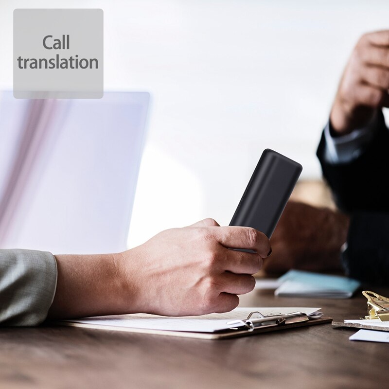 T3 Language Translator Real-Time Voice Translator Instant Translation Travel Meeting Portable Language Interpreter