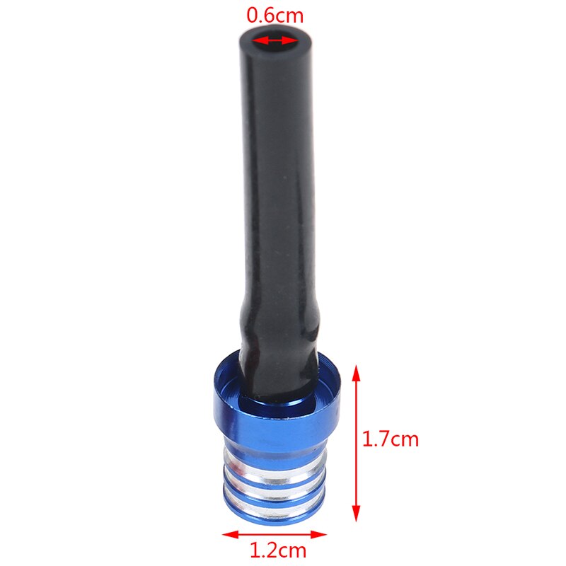 Aluminum Alloy Motorcycle Gas Pit ATV PIT Dirt Bike Fuel Petrol Tank Cap Breather Pipe Hose Valve Vent Breather Tube Pipe