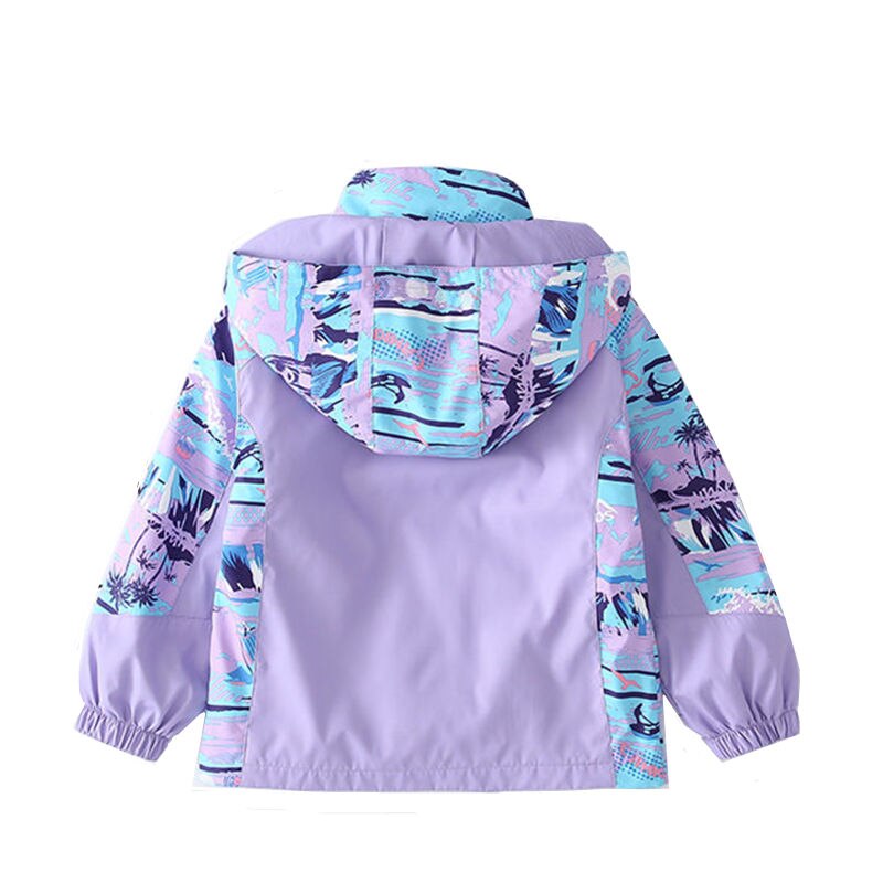 Children Polar Fleece Jacket Autumn Winter Kids Sports Coat 2Pcs Hooded Waterproof Windbreaker Teen Girls Hiking Jacket Dwq680