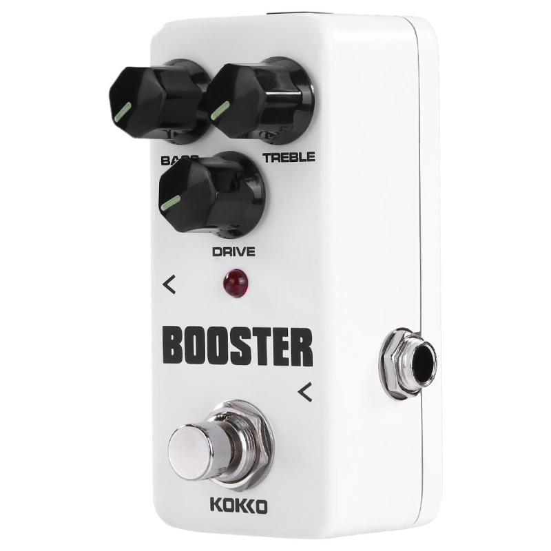 KOKKO Guitar Pedal Effect Compressor Booster Distortion Overdrive Electric Bass Guitar Effects True Bypass Musical Instruments: Booster