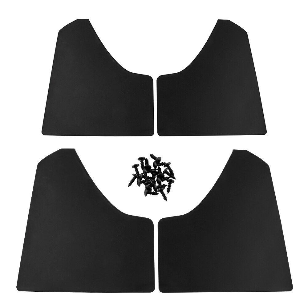 4x Universal Mud Flaps For Car Pickup Van Truck Mudflaps Mudguards Splash Guards