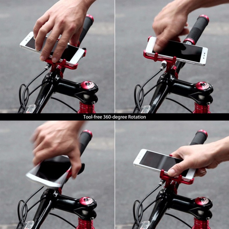 GUB PLUS 6 réglable Durable Portable pratique vélo scooter support adapté pour Millet xiaomi vélo Mobile porte-téléphone