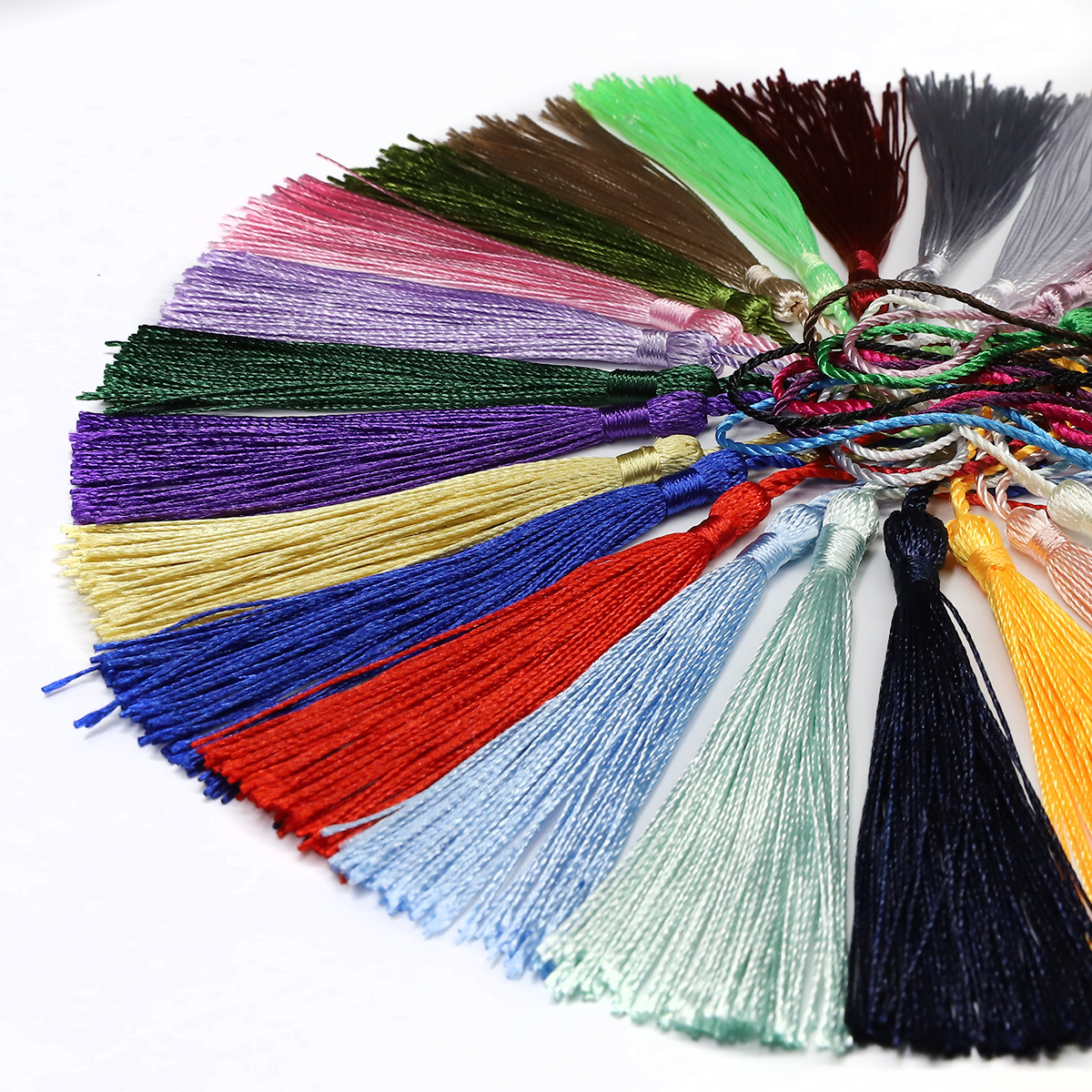 Vorhang Quasten Polyester Quasten 13cm seide quasten Dekorative quasten DIY für handwerk Vorhang Schmuck Volant Zubehör