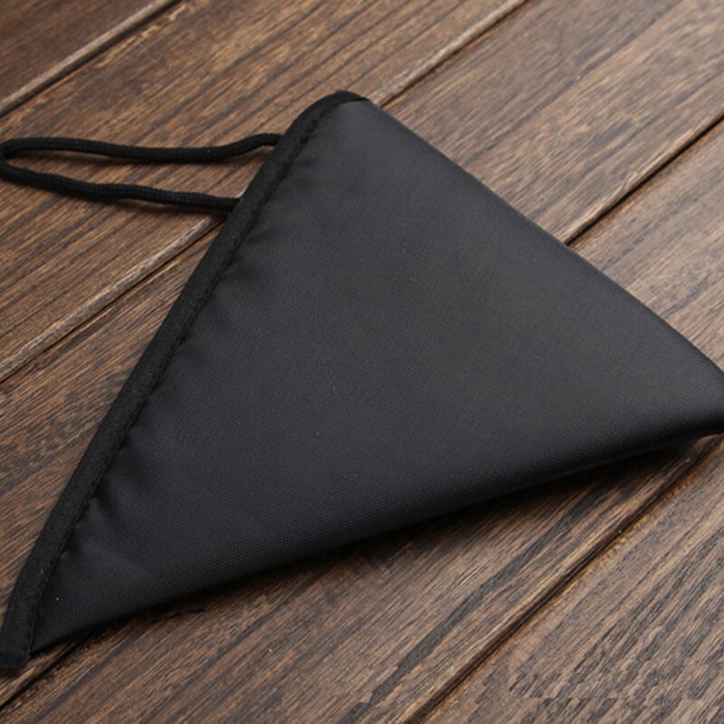 Bolsa de protección para Ocarina, 12 agujeros, con cinturón, 5mm, algodón, acolchada, color negro, fácil de llevar