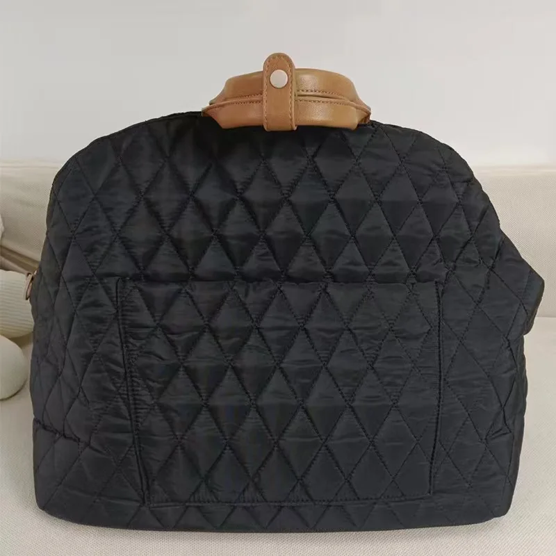 Upgraded Pet Dog Kennel Nylon Waterproof Pet Bag Detachable Portable Car Dual-use Travel Use Multiple Colors To Choose From: S / tan