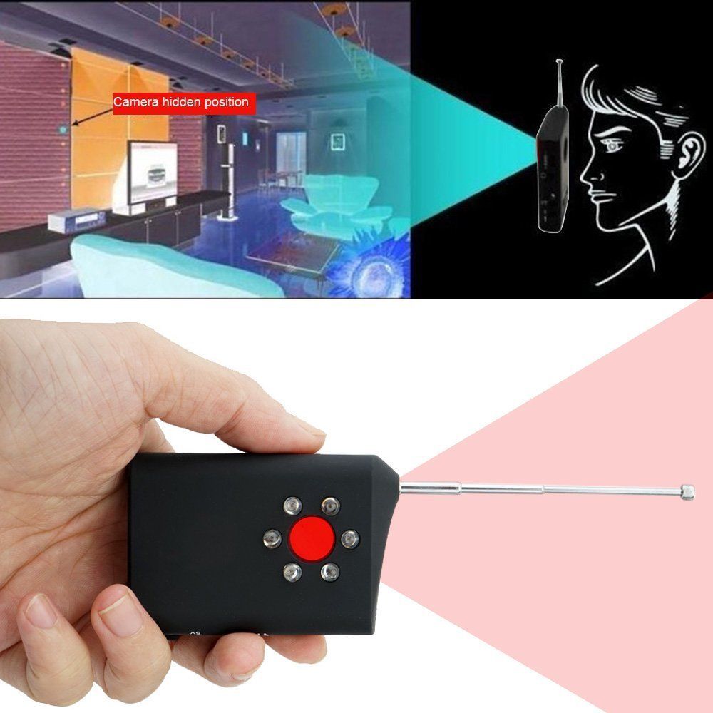 2 in 1 kamera linse detektor gps gsm signal tracker rf bug detektor