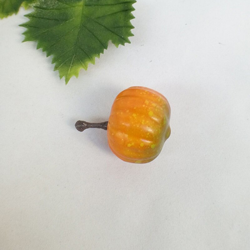 Simulation Mini Foam Pumpkin DIY Crafts Halloween Party Decoration Scene Layout Materials