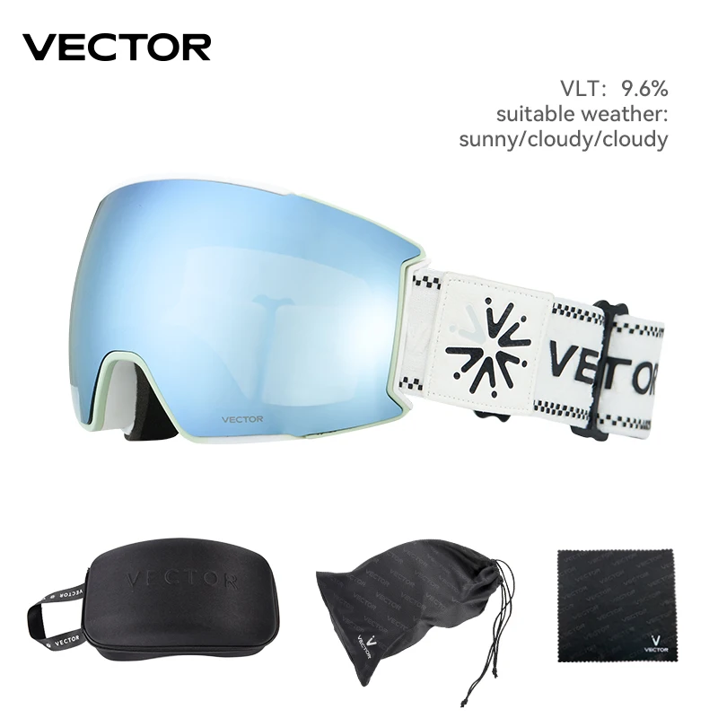 OTG Ski Goggles Snow Glasses Men UV400 Anti-fog Coatings Snowmobile Snowboard Skiing Women Sunglasses Outdoor Winter Sport: Clear