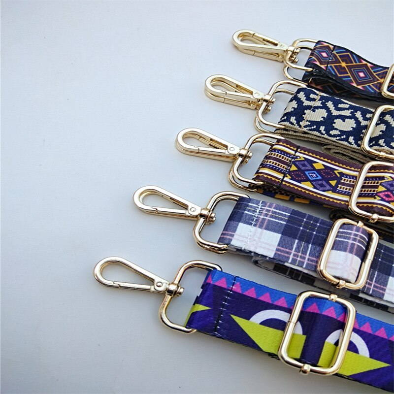 Bloem Zak Accessoires Tas Riem Vrouwen Goud Zilver Riem Handgrepen Ornament Handtassen Schouder Cross Body Messenger Riem Etnische