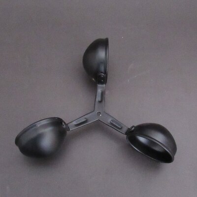 Wind vane air cup air cup air bowl anemometer made of aluminum alloy wind sensor and air meter: Type 6