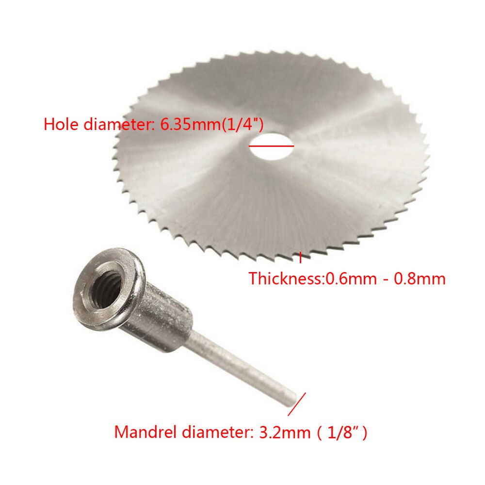 Mini HSS circular Blade Jig Saw Rotary Tool For Dremel Metal Cutter Power Tool Set Wood Cutting Discs