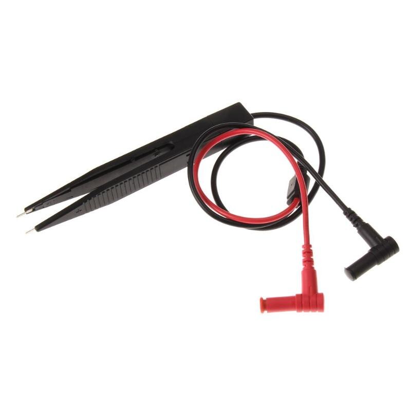 Smd Smt Test Leads Chip Component Lcr Testing Tool Multimeter Tester Clip Meter Pen Lead Probe Pincet Condensator Weerstand
