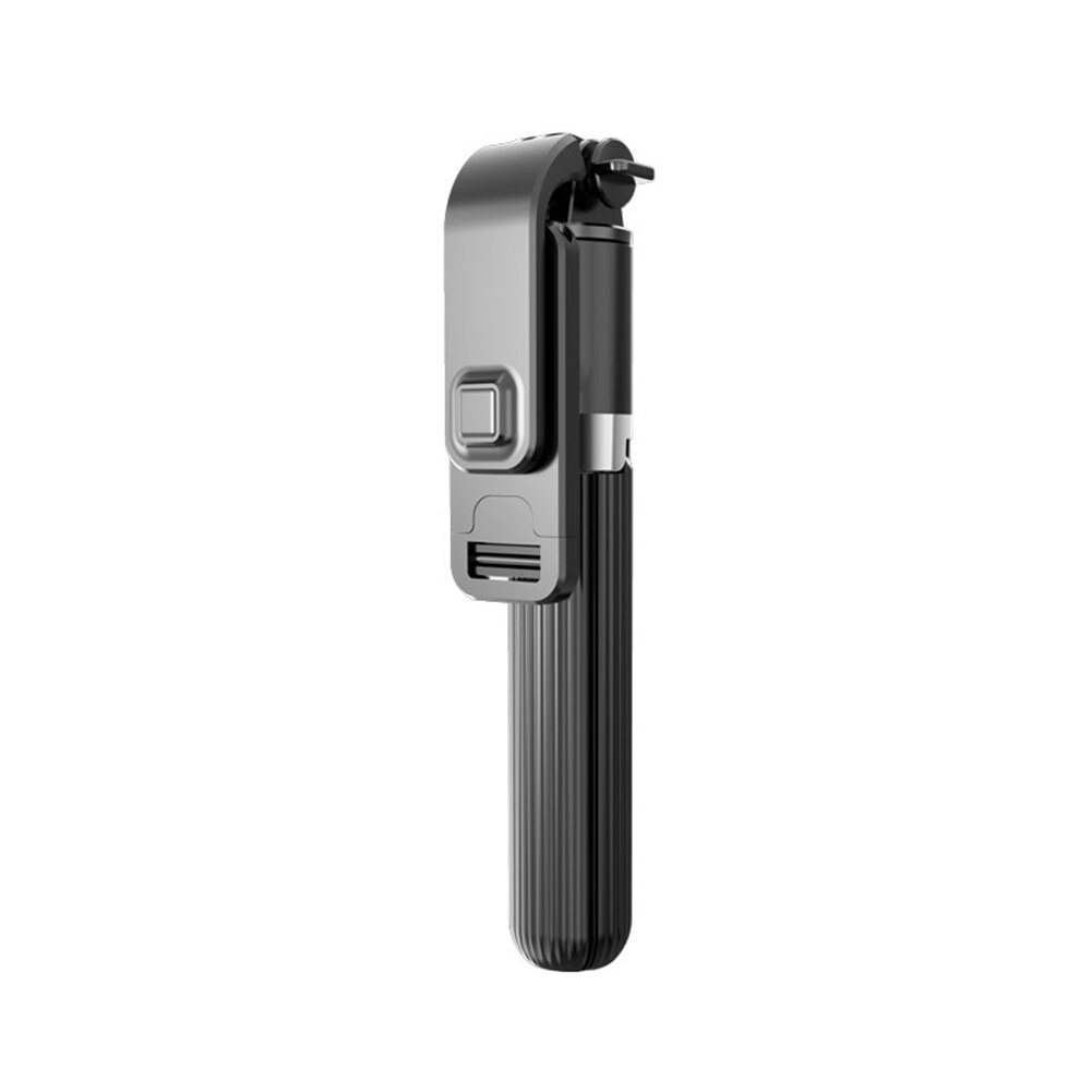 Cámara multifuncional auto-temporizador artefacto Rod Bluetooth Selfie Stick obturador remoto inalámbrico trípode expansible soporte de teléfono: Black