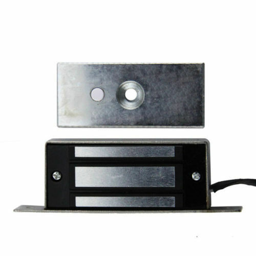 Elektrisk magnetisk dørlås 12v 24v 60kg mini dc em-låse, der holder kraft elektromagnetisk til adgangskontrol af dørindgang