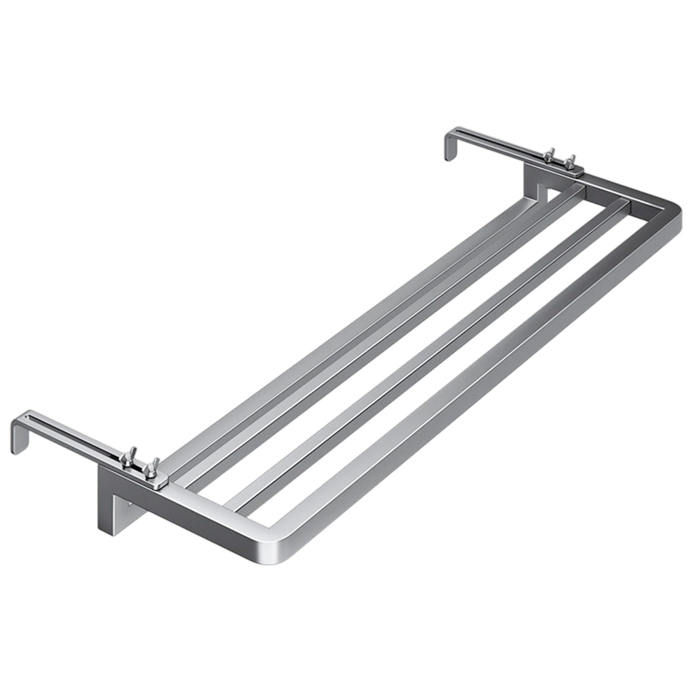 Radiador montado en la pared tendedero de ropa 0 16cm acero al carbono ajustable resistente a la oxidación para ropa toallas secado de zapatos: Negro