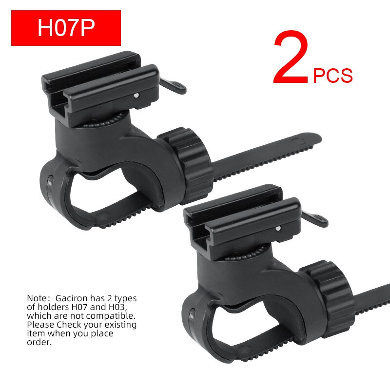 Gaciron H15/H03/ H07 lampa przednia robić roweru uchwyt mocowanie kasku przednia lampa doprowadziło klamra szybki uwolnienie adapter uchwyt części rowerowe: H07P-2P