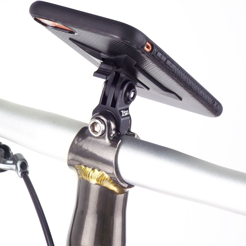 Trigo-Soporte de cámara para teléfono móvil, accesorios para bicicleta plegable Brompton 3Sixty, S, M, P, Gopro
