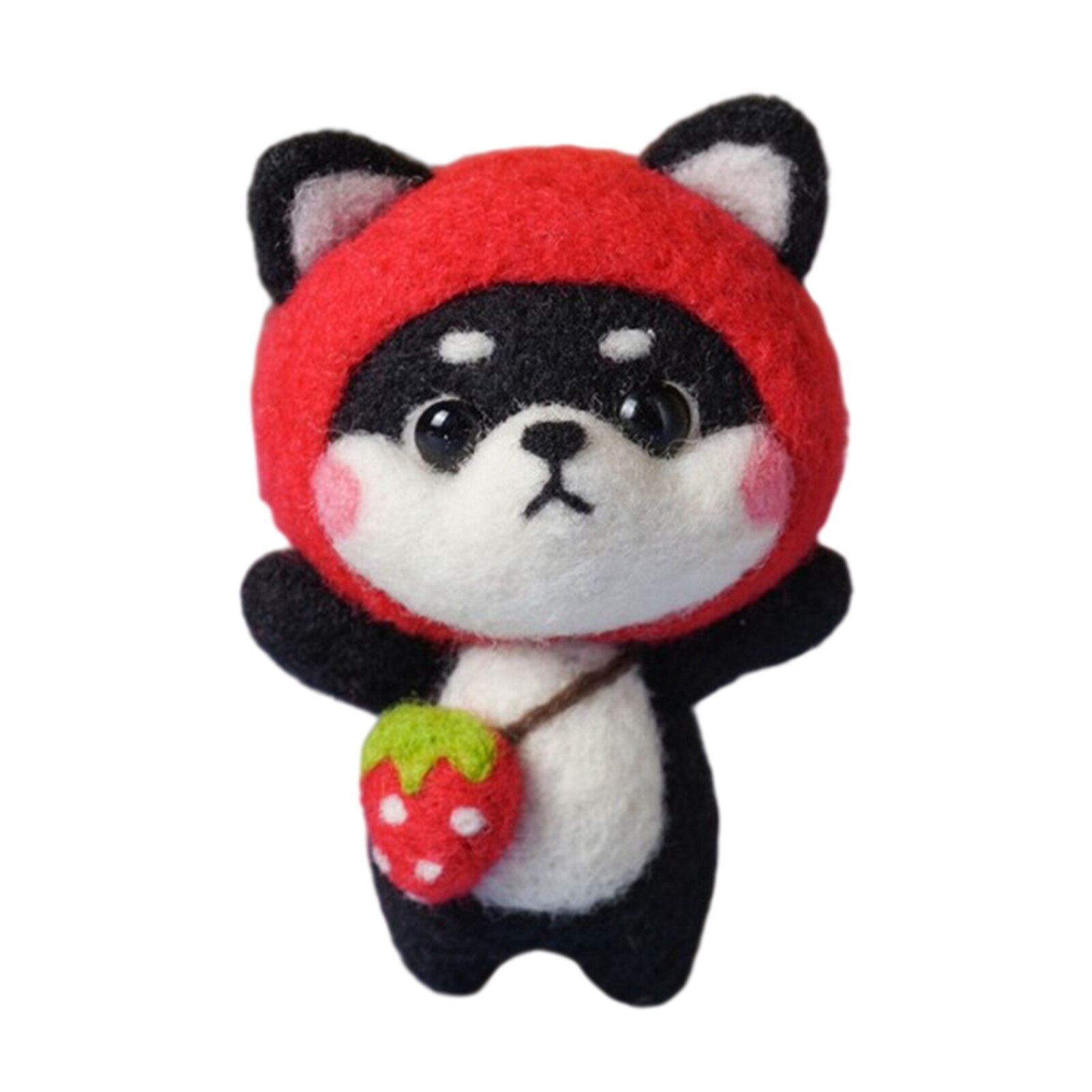 Needle Felting Kit Beginner Wool Felting Kit Wool Needle Felting DIY Beginners Kit DIY Dog Wool Felting Cute Animal As: 07
