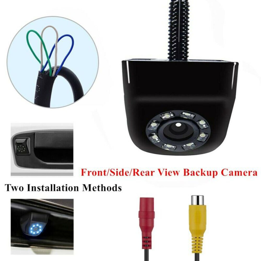 Kits Camera Car Rear Front CCD Reversing Backup Night Vision Practical