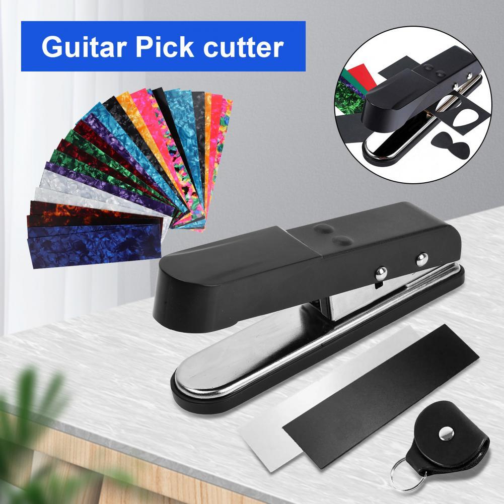 Guitar Pick Manufacturer Squeeze Effortlessly Guitar Pick Maker Puncher Heavy Duty Guitar Pick Maker Puncher Tool for Musicians