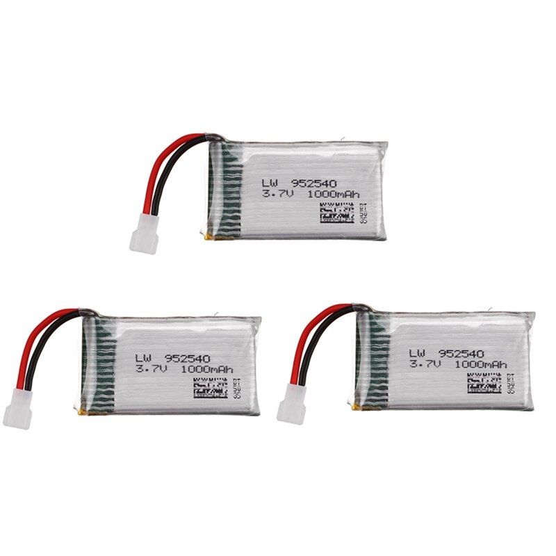 1000mAh 3,7 v lipo Batterie Ladegerät für KY601S SYMA X5 X5S X5C X5SC X5SH X5SW M18 H5P HQ898 K60 HQ-905 CX30 akku: 3Batterie