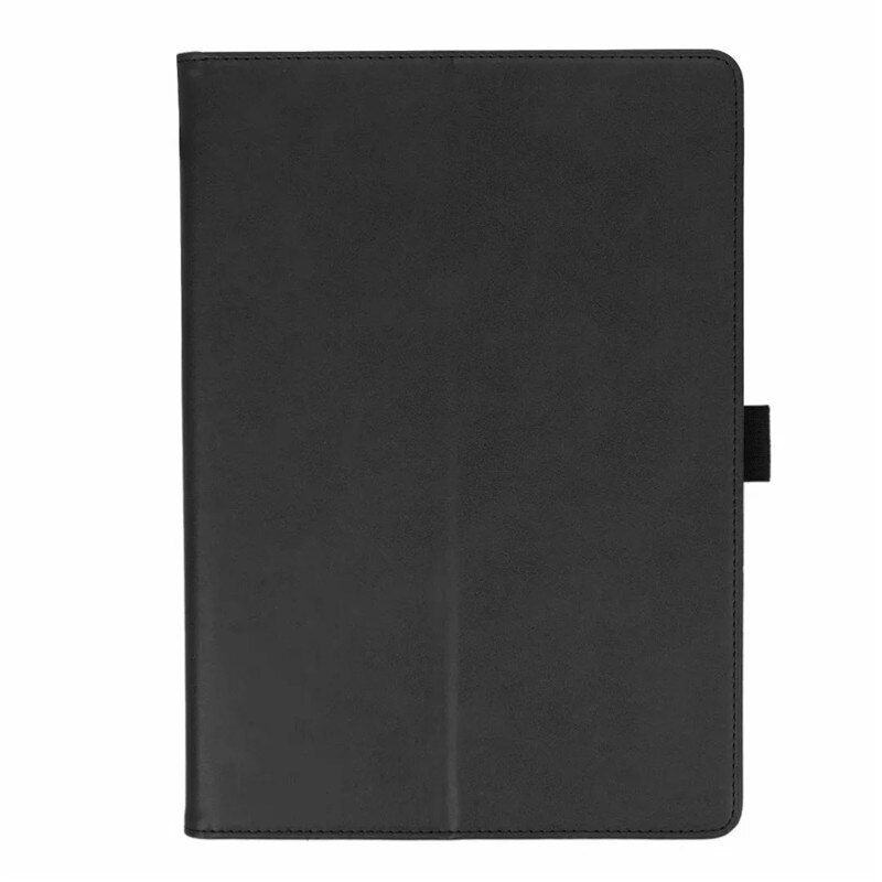 Funda de tableta para Lenovo Yoga Smart Tab 10,1, carcasa de cuero de lujo YT-X705F, con soporte, abatible, para Lenovo Yoga Tab 5: Black