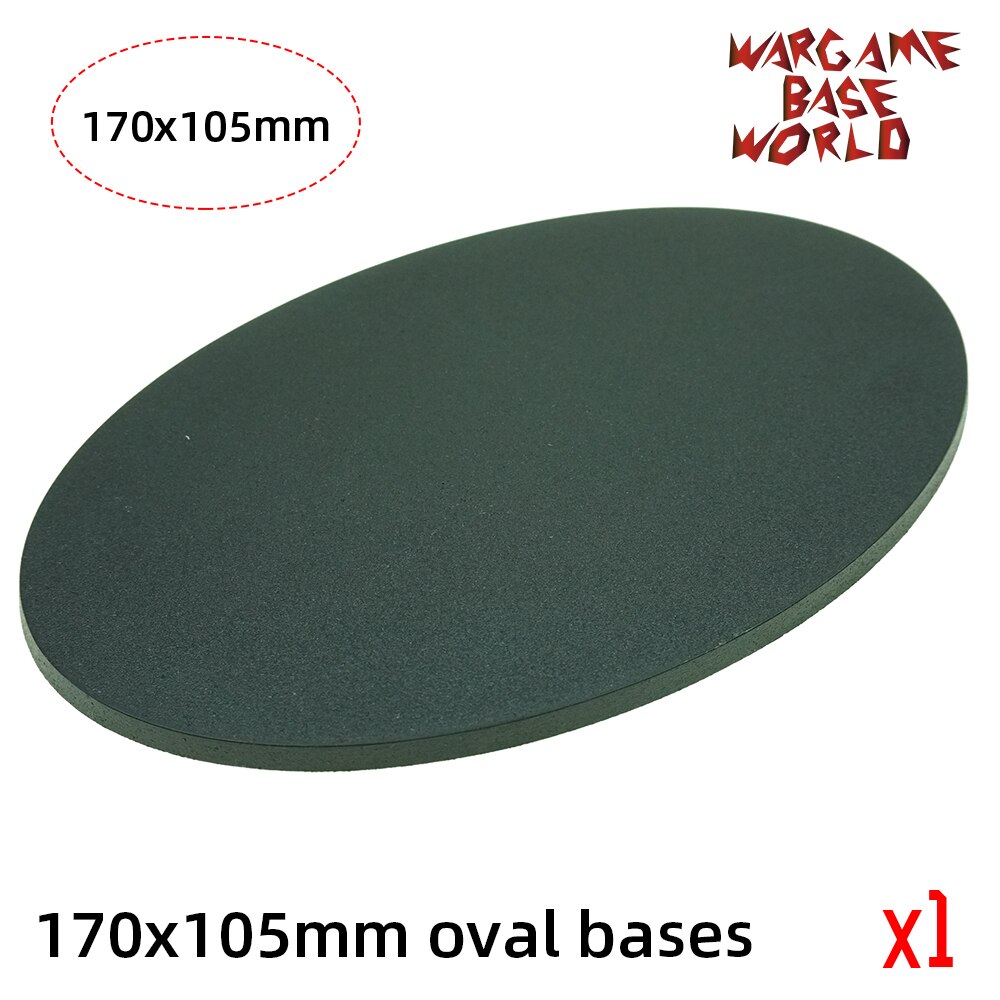 Spielen basen von 1 stücke von 170x105mm Oval basen: 1stck