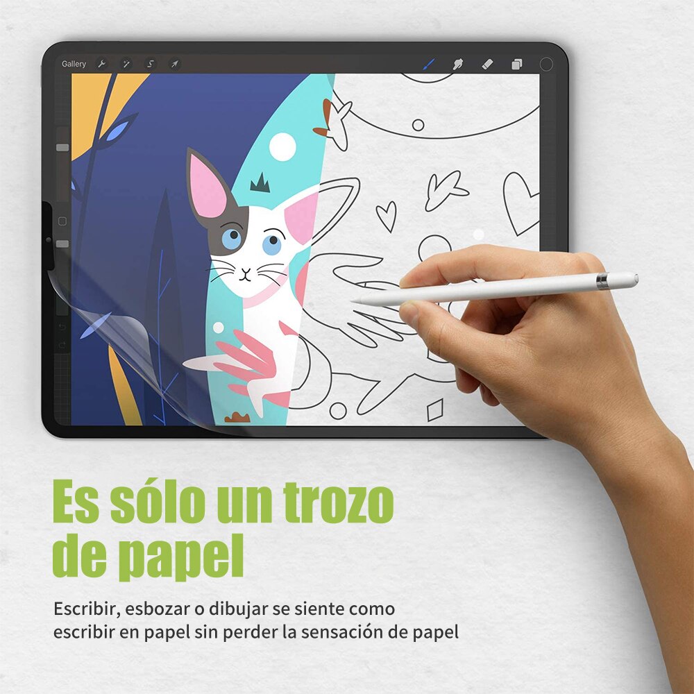 Protecteur d'écran, Film mat comme un papier pour Apple iPad 9.7 Air 2 3 4 10.5 10.9 Pro 11 10.2 7e génération