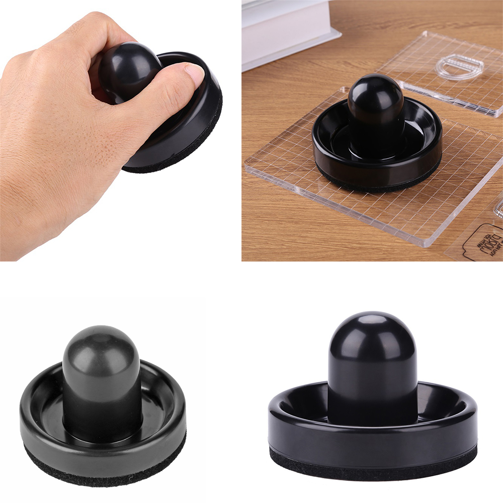 Leimaustyökalu kirkkaille leimasimille scrapbooking-leimasimet käsintehdyt työkalut tasaisen paineen saavuttamiseksi leimasinalustalla tarkkuusprässitarvikkeet askartelu