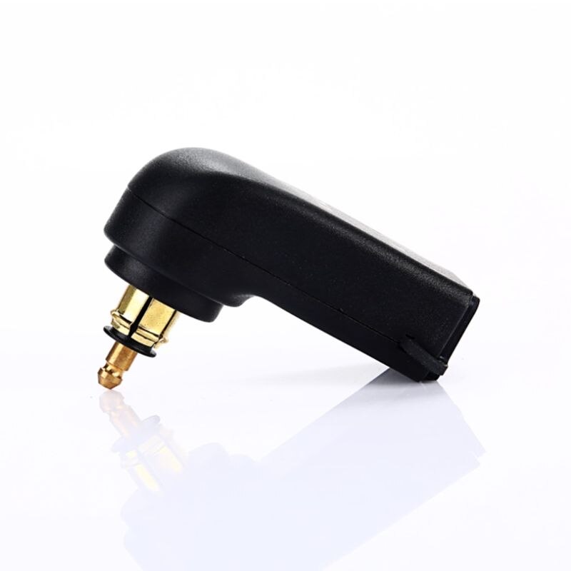 Doppio caricatore impermeabile USB adattatore di alimentazione voltmetro a LED presa DIN per moto BMW Triumph Hella