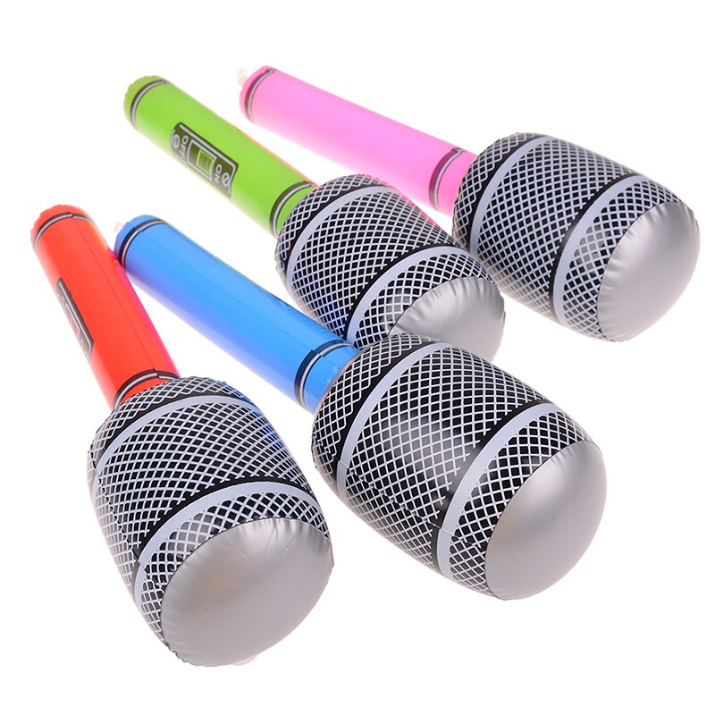 Opblaasbaar muzikaal speelgoed voor kinderen, kinderinstrumenten, microfoonset, coole, leuke podiumdecoraties, rekwisieten, feestartikelen