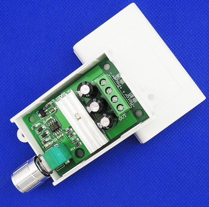 Pwm dc motor regulator 6 v 12 v 24 v 28v 3a hastighedsreguleringskontakt funktion shell 1206b