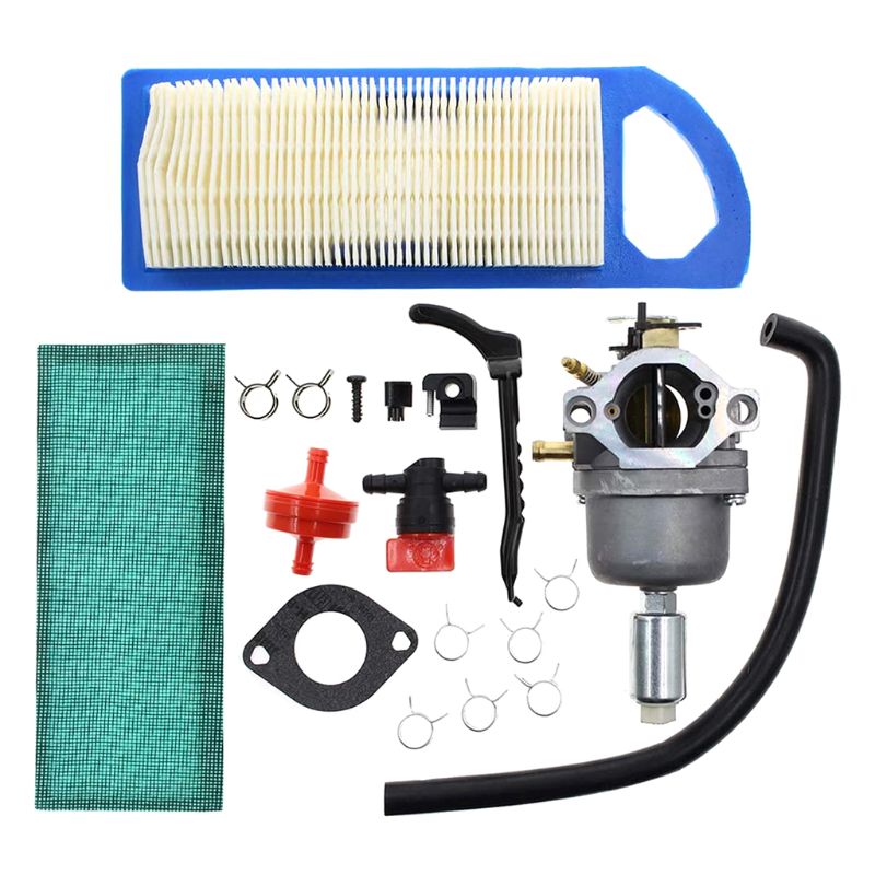 Carbhub 791858 Carburetor for Briggs & Stratton 792358 791858 794572 14hp 15hp raftsman Lawn Tractor Mower with Air Fuel Filter