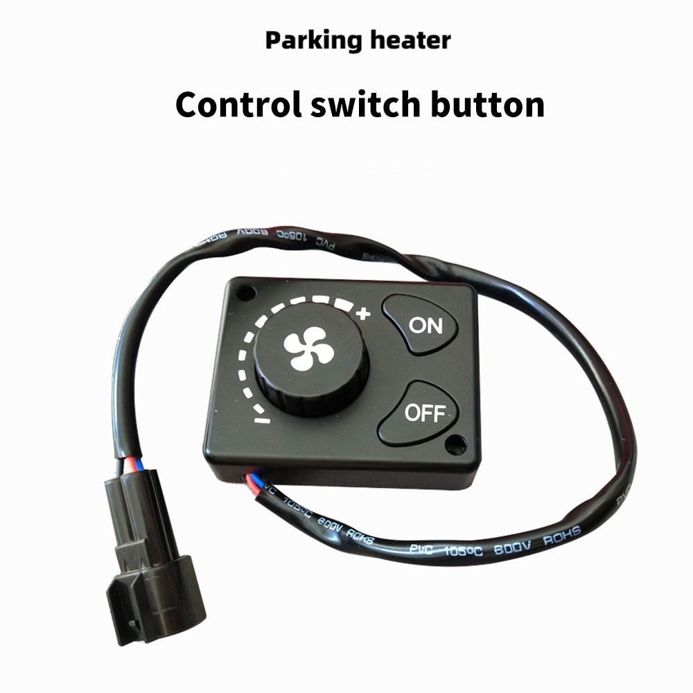 12V/24V Parking Heater Controller Car Track Air Heater Knob Switch Supplies Remote Control Truck Air Diesel Heater Winter