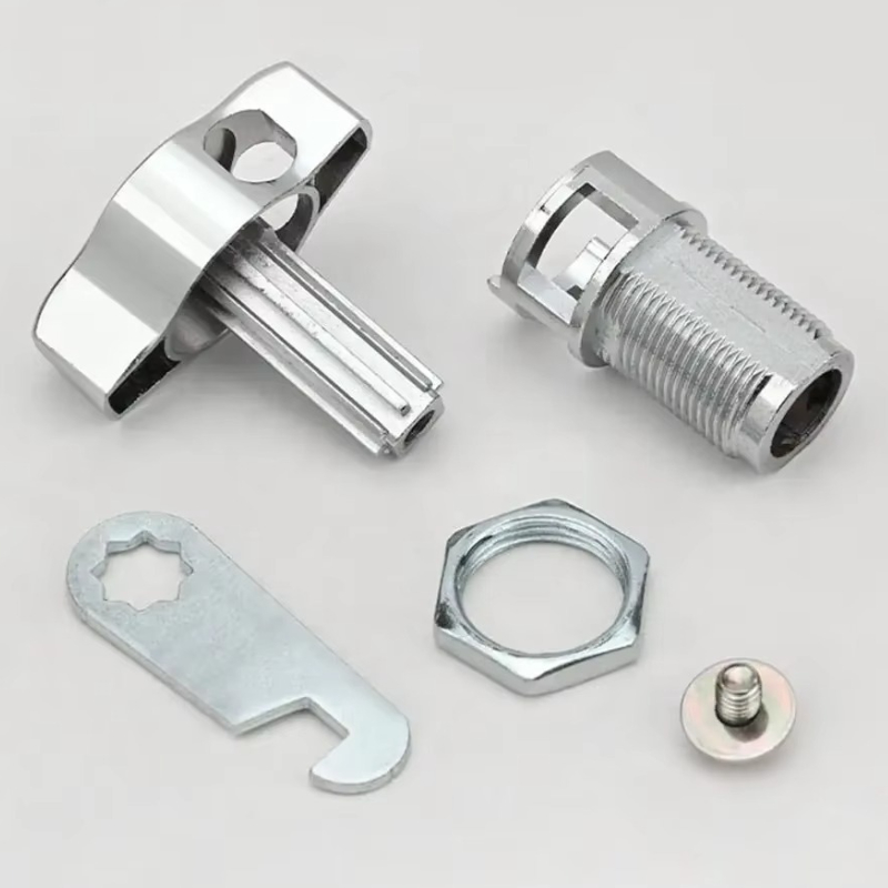 Cabinet Door Padlock Zinc Alloy Keyless Mechanical Door Lock For Cabinet Mailbox Drawer Cupboard Locker Furniture Hardware