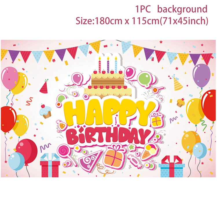 Pink Butterfly Birthday Party Backdrops Wedding Decorations Photo Booth Background Baby Shower Girl Hanging Flag Backdrop Props: Pink backdrop