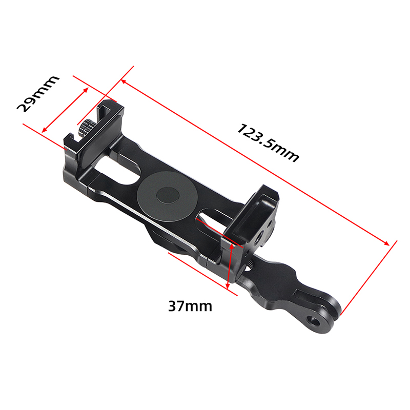 Support Téléphone Pour Appareil Photo Fiorky - Adaptateur De Montage Sur Griffe Porte-accessoire, Rotation 360° - 9