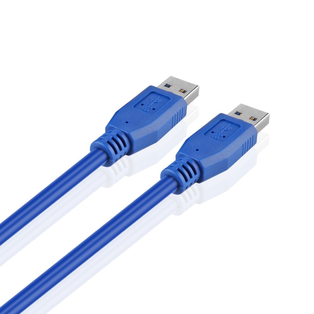 5M USB 3.0 Cable A-Male to A-Male Type A to A Male SuperSpeed USB Adapter Connector Coupler Bi-Directional Extension Cord