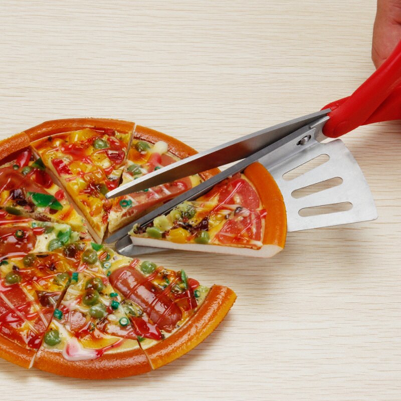 Multipurpose Tapered Pizza Schaar Rvs Schop Pizza Mes Voor Keuken Schaar Bakken Tools Bakvormen
