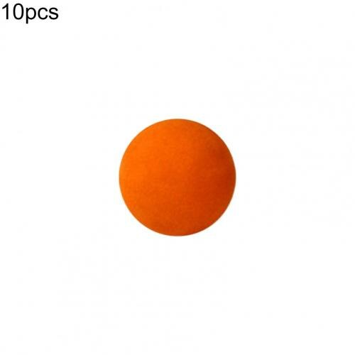 Petites balles de Golf en éponge, 10 pièces, à usages multiples, en mousse EVA douce: Orange