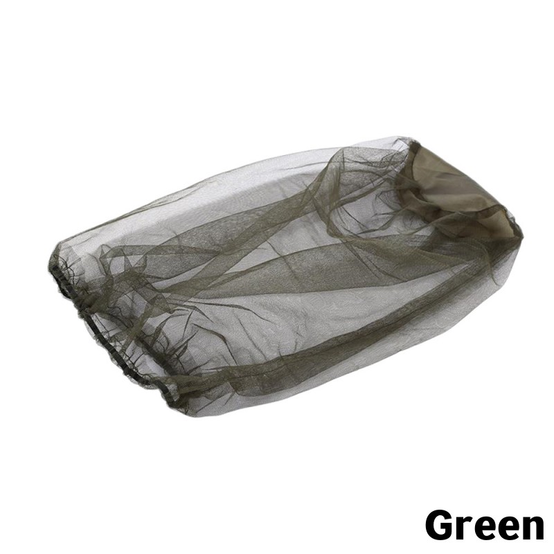 Moskito Biene Insekten Gittergewebe Kopf Gesichts schutz Netz Hütte draussen Anti Mücke Winkel kappe Imkerei Hütte Angeln Sonnen kappe Gittergewebe Maske: Grün