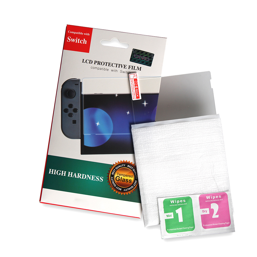 Gehärtetem Glas Bildschirm Schutz für Nintendo Schalter Abdeckung fallen für Nintendo Schalter Ultra hoch Definition Spiel