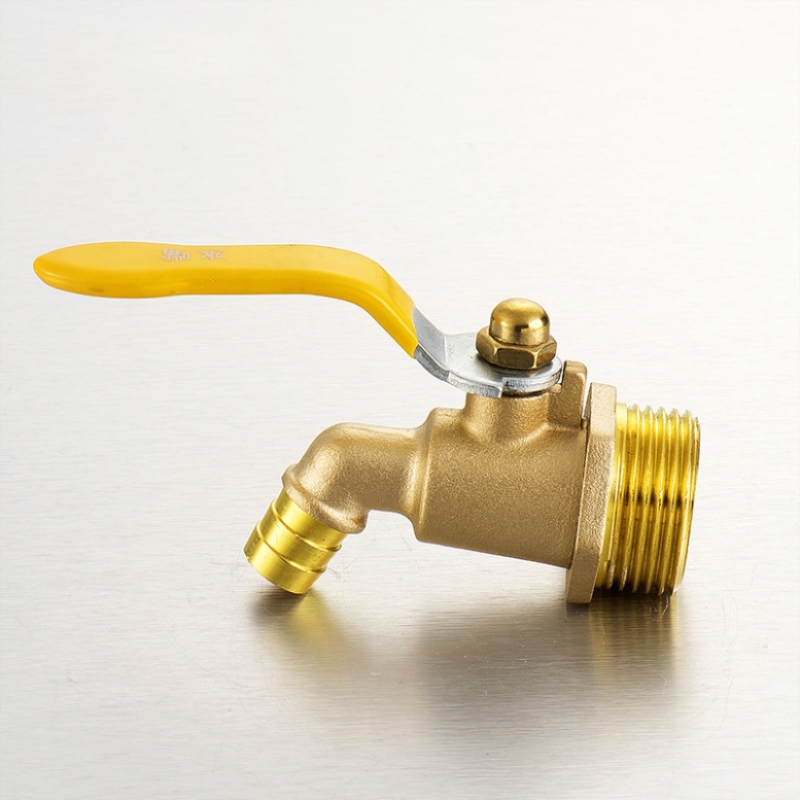Messing Water Nozzle Draad DN15/DN20 Dubbele Warm en Koud Water Snel water Bibcocks Kraan Accessoires